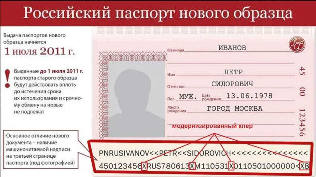 Образец машиночитаемой записи